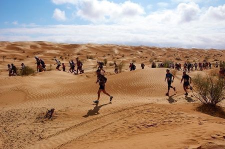 Correr por el desierto