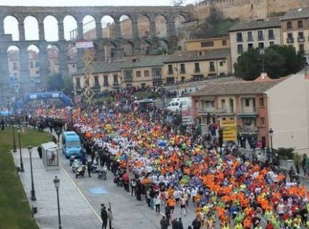 Medio maratón de Segovia