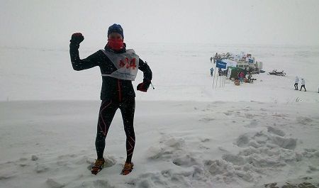 Sofia Garcia gana Baikal Ice Marathon